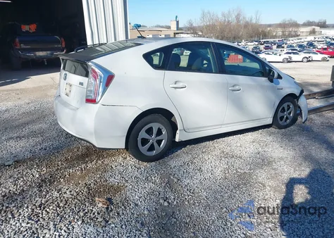 2013 Toyota Prius Two из США, поврежденный, VIN JTDKN3DU0D5559663